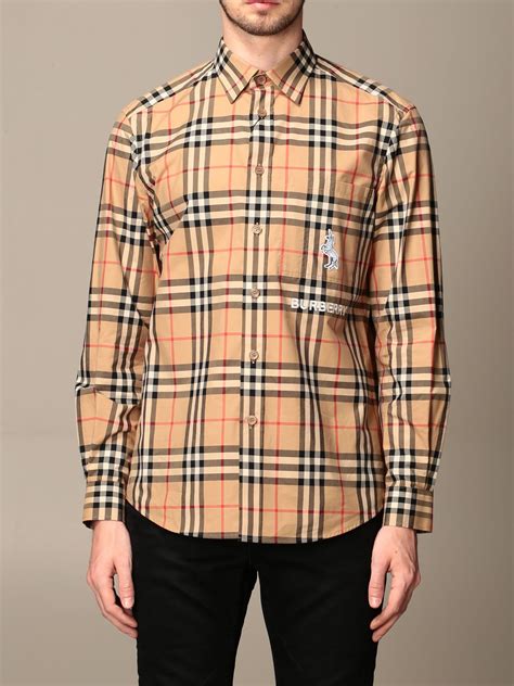 burberry shirt square front